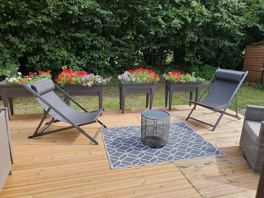 Studio De Charme Independant Avec Terrasse Ducey-Les Cheris Holiday home